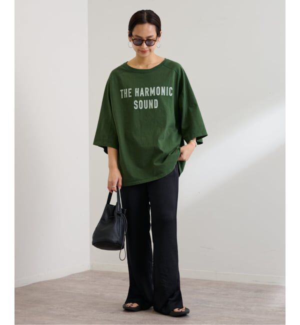 FRAMeWORK「≪一部カラーWEB限定 / 追加≫NEWハーフスリーブロゴTEE」|Tシャツ・カットソー|