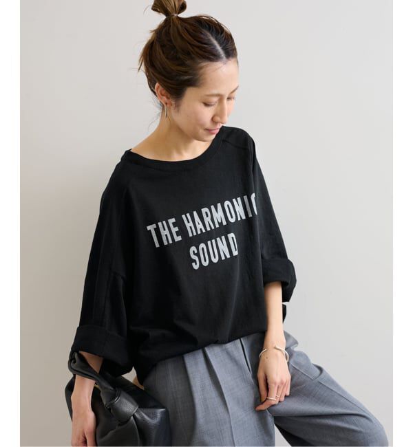 FRAMeWORK「≪一部カラーWEB限定 / 追加≫NEWハーフスリーブロゴTEE」|Tシャツ・カットソー|