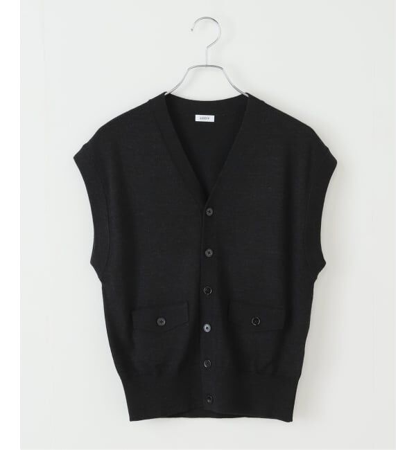 FRAMeWORK「LOEFF/ロエフ DRY W/AC FLP VN ベスト」|ベスト・ジレ|グレー