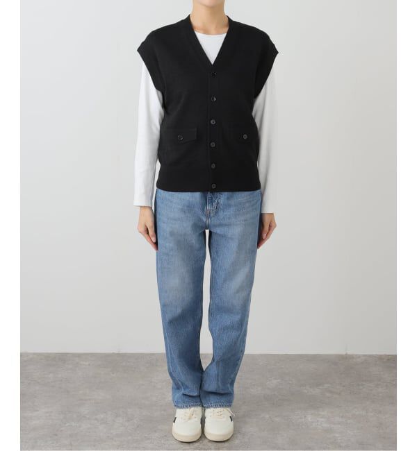 FRAMeWORK「LOEFF/ロエフ DRY W/AC FLP VN ベスト」|ベスト・ジレ|