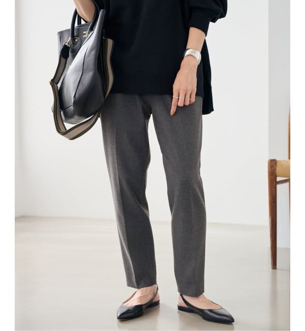 FRAMeWORK「≪追加≫T/R両面起毛パンツ」|スラックス|