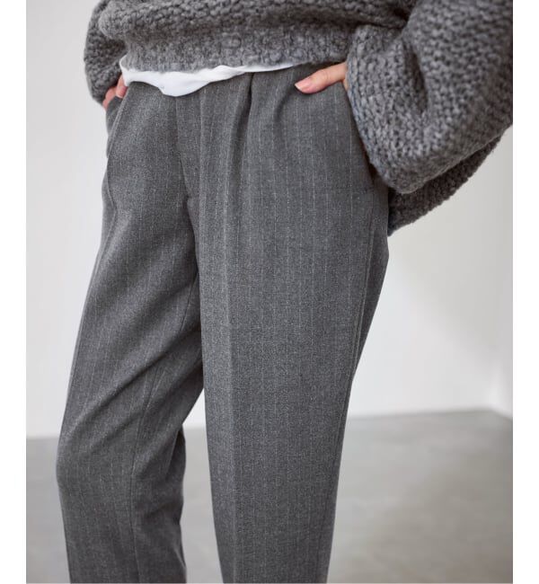 FRAMeWORK「≪追加≫T/R両面起毛パンツ」|スラックス|