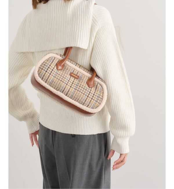 U by SPICK&SPAN「SINBONO/シンボノ Astria Shoulder bag check」|ハンドバッグ|