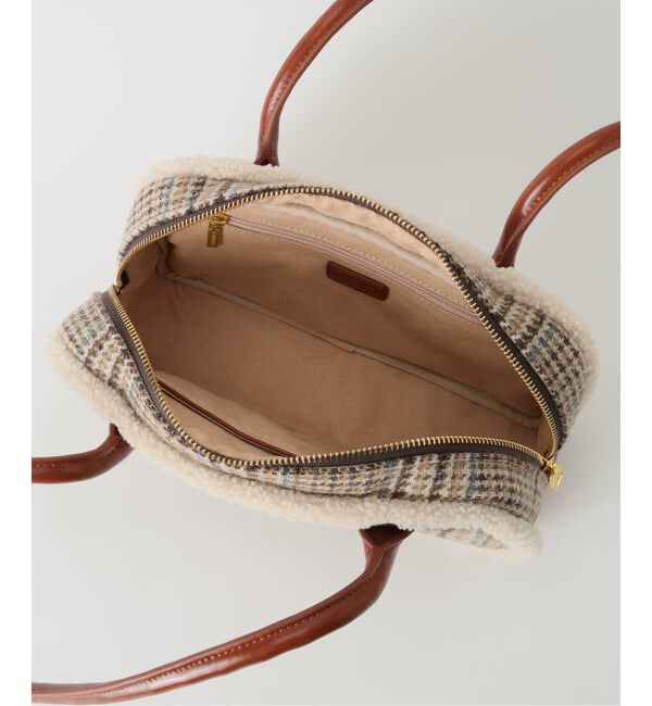 U by SPICK&SPAN「SINBONO/シンボノ Astria Shoulder bag check」|ハンドバッグ|