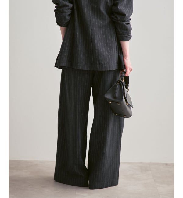 NOBLE「《NOBLE別注》MIRKO BERTOLA/ミルコベルトラ ストライプパンツ」|スラックス|