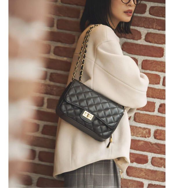 NOBLE「《追加3》Maison Vincent/メゾンヴァンサン チェーンバッグ」|ショルダー・メッセンジャー|ブラック