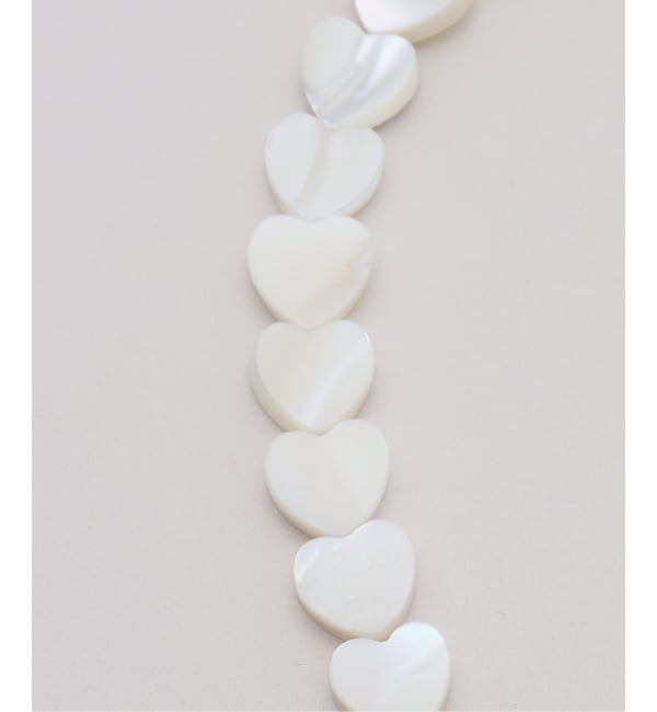 Spick and Span「《予約》HASHIBAMI / ハシバミ シェルハートスマホストラップ」|その他|