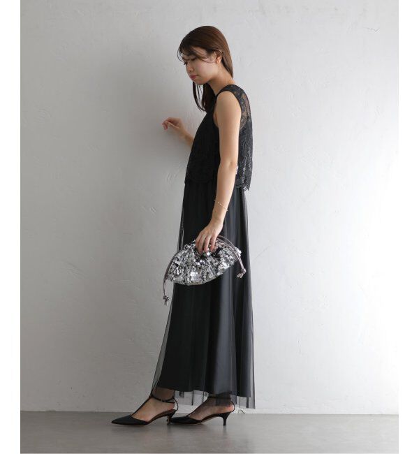  「ケミカルレースベストセットドレス」|ドレス|