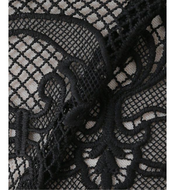  「ケミカルレースベストセットドレス」|ドレス|