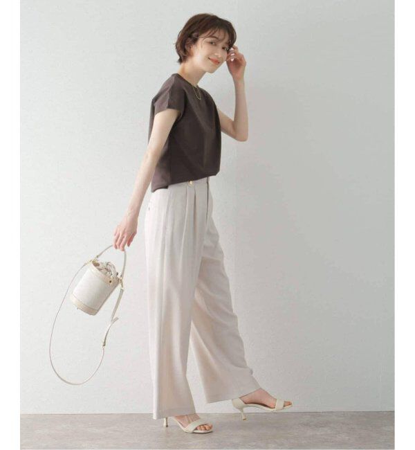  「《追加》【洗える】スムースハイネックプルオーバー」|Tシャツ・カットソー|