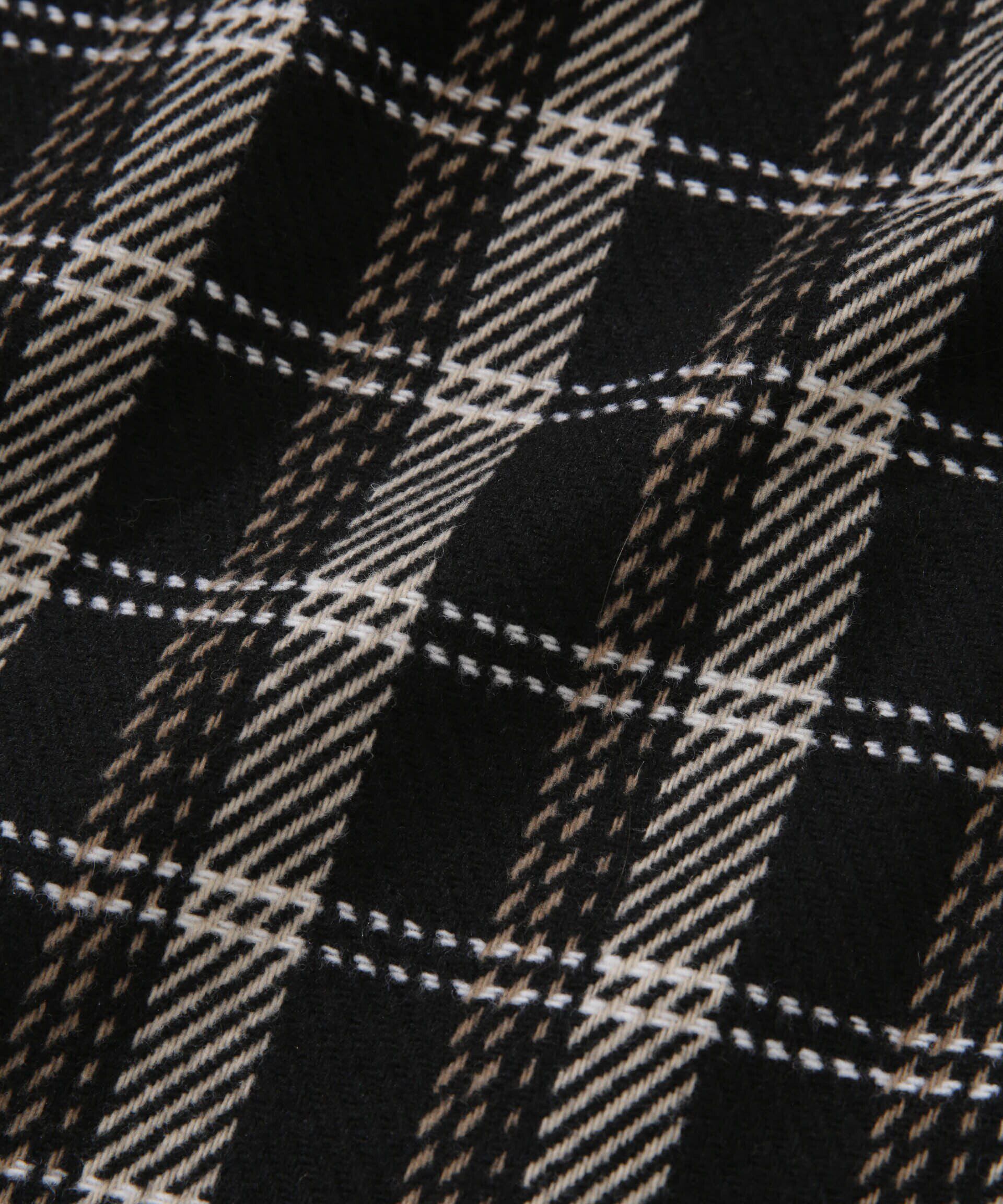 nano･universe「ポケットチェックスカート」|スカート|