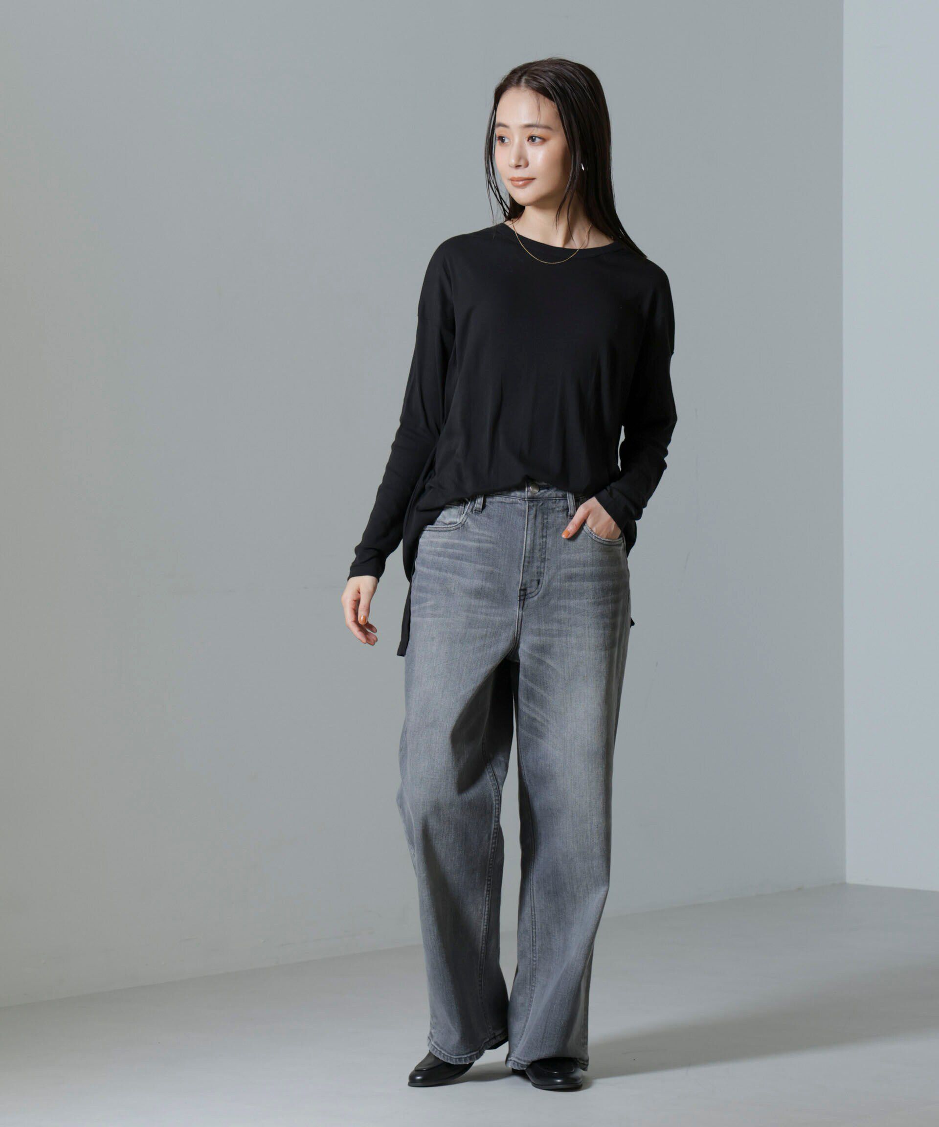 nano･universe「Robert P. Miller/Lightrib turtle Crew L/S tee」|Tシャツ・カットソー|