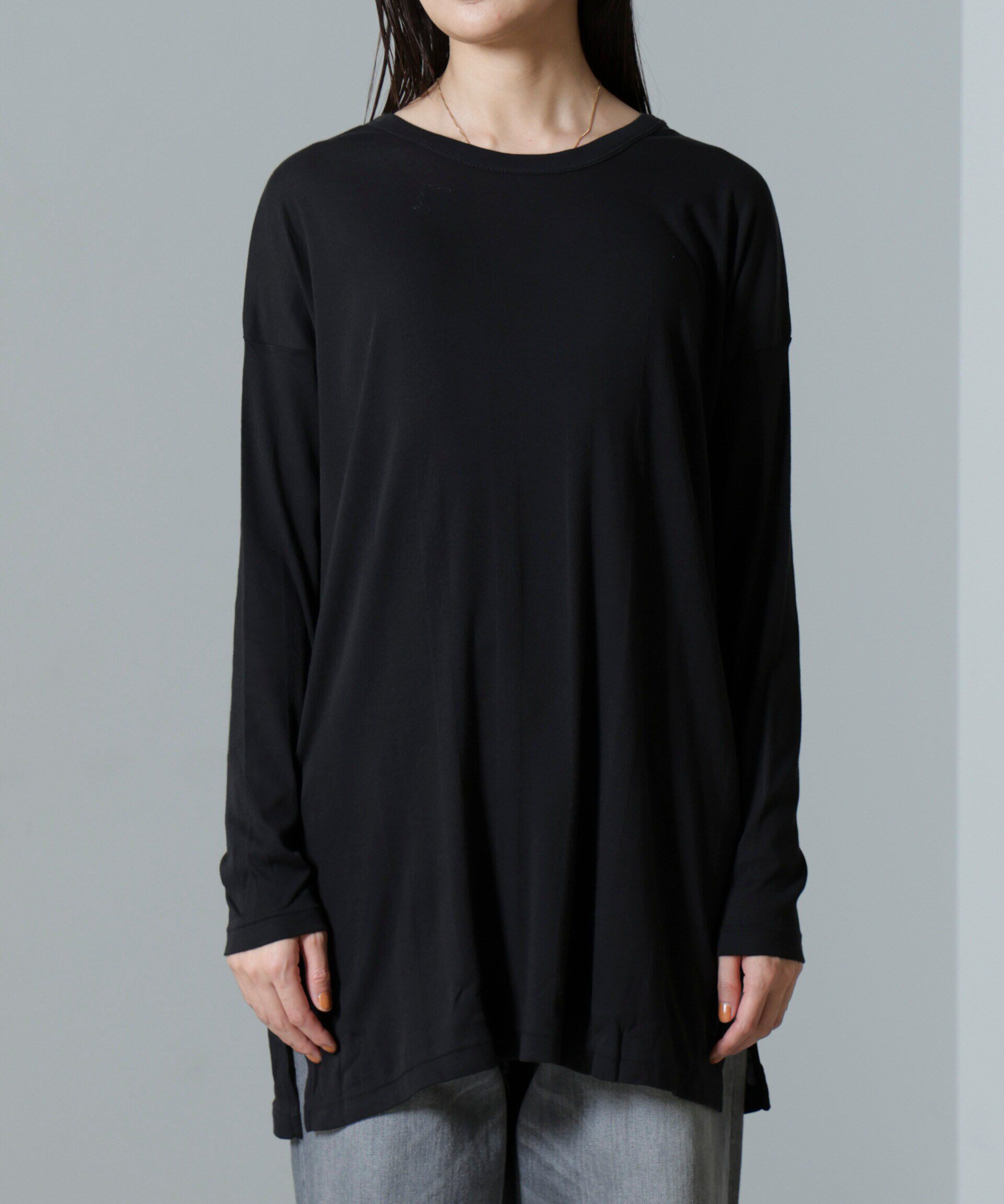 nano･universe「Robert P. Miller/Lightrib turtle Crew L/S tee」|Tシャツ・カットソー|