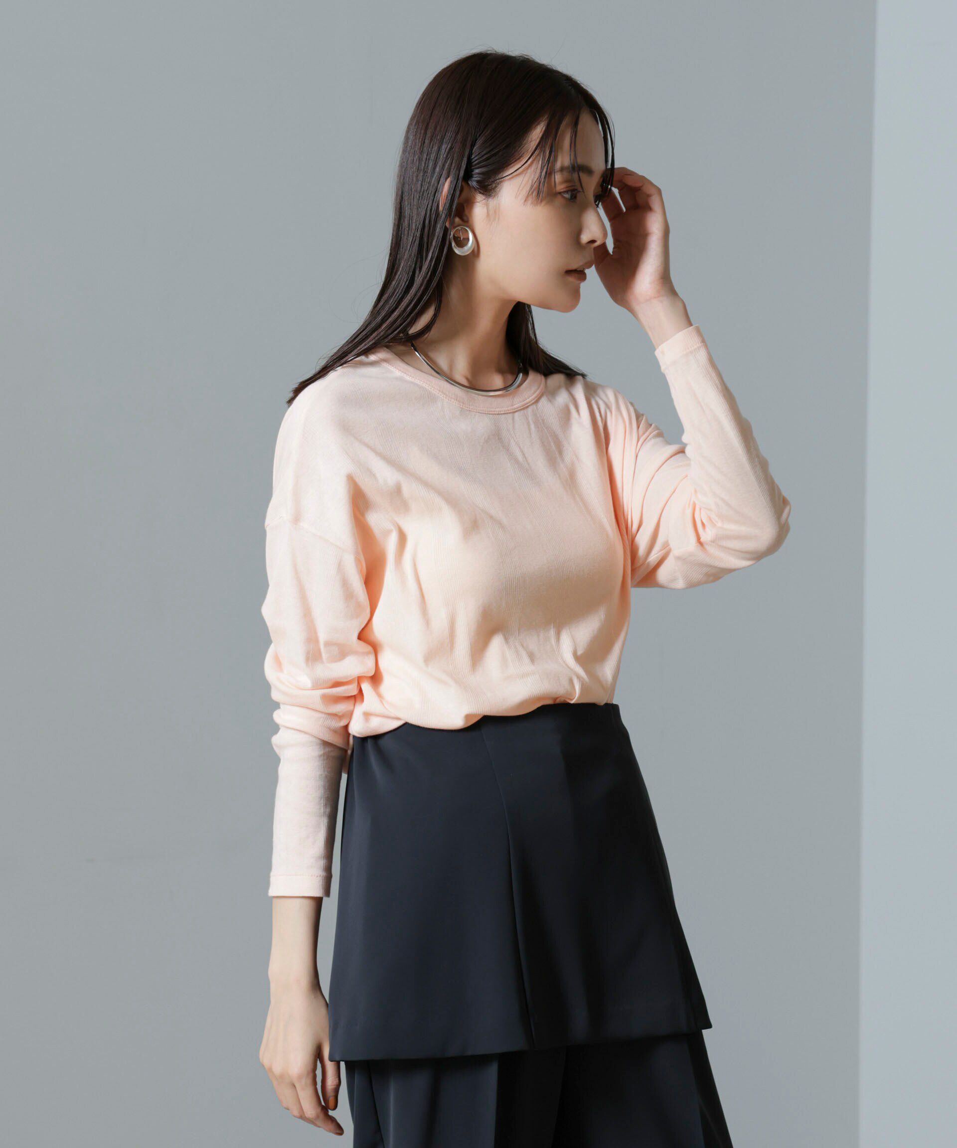 nano･universe「Robert P. Miller/Lightrib turtle Crew L/S tee」|Tシャツ・カットソー|