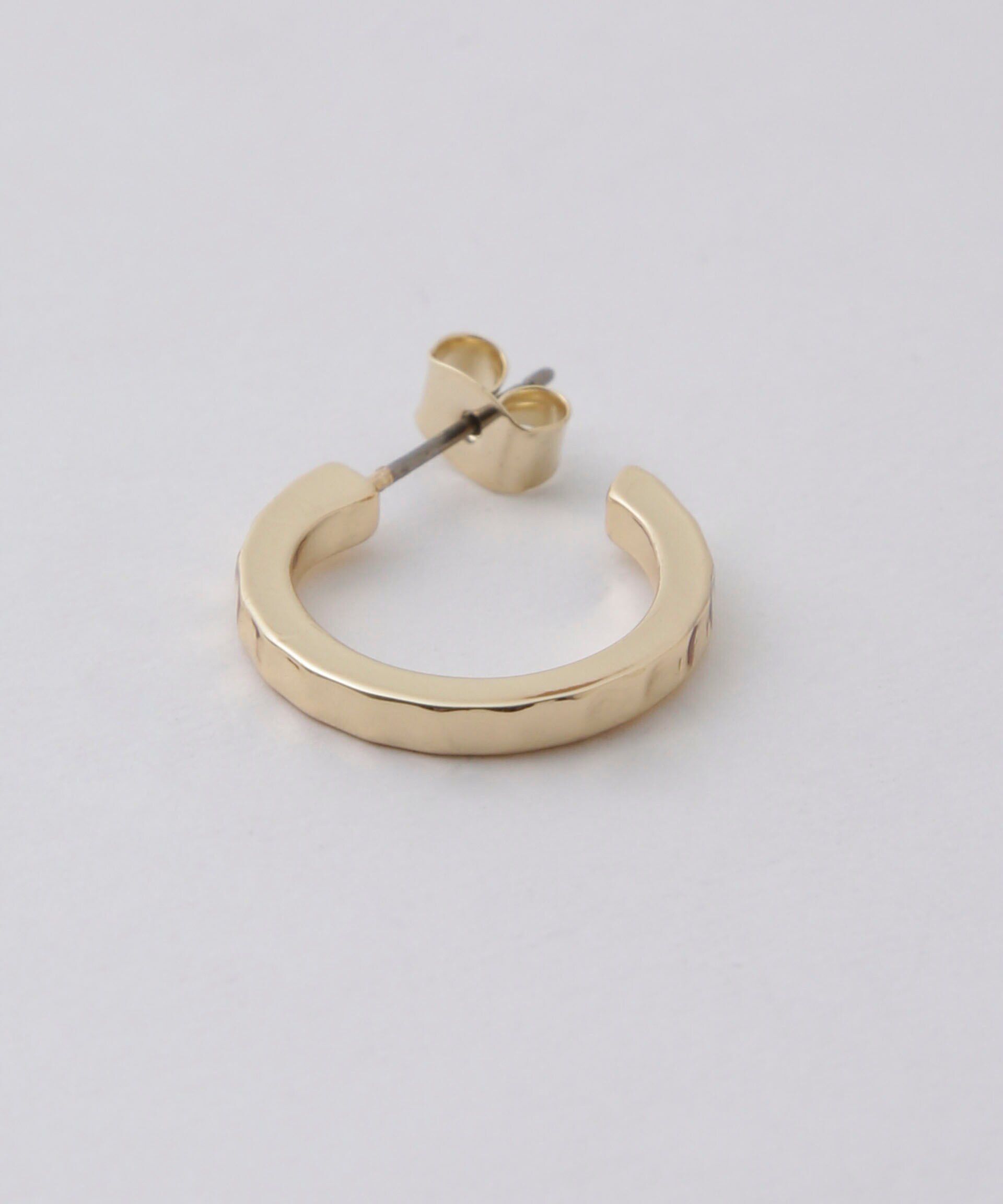 nano･universe「フープモチーフピアス」|ピアス|