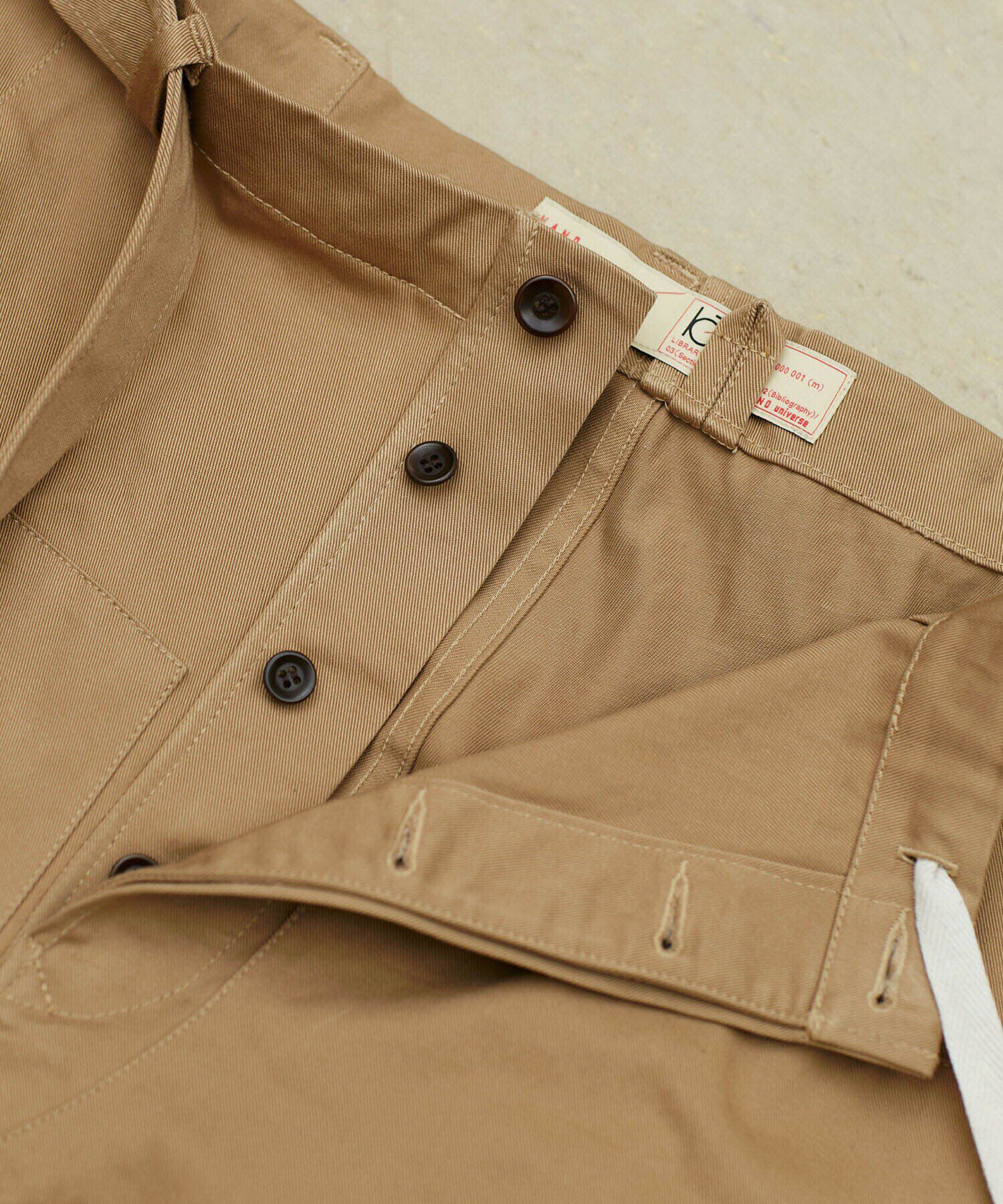 nano･universe「LB.02/ダブルニ―モーターサイクルパンツ」|チノ|