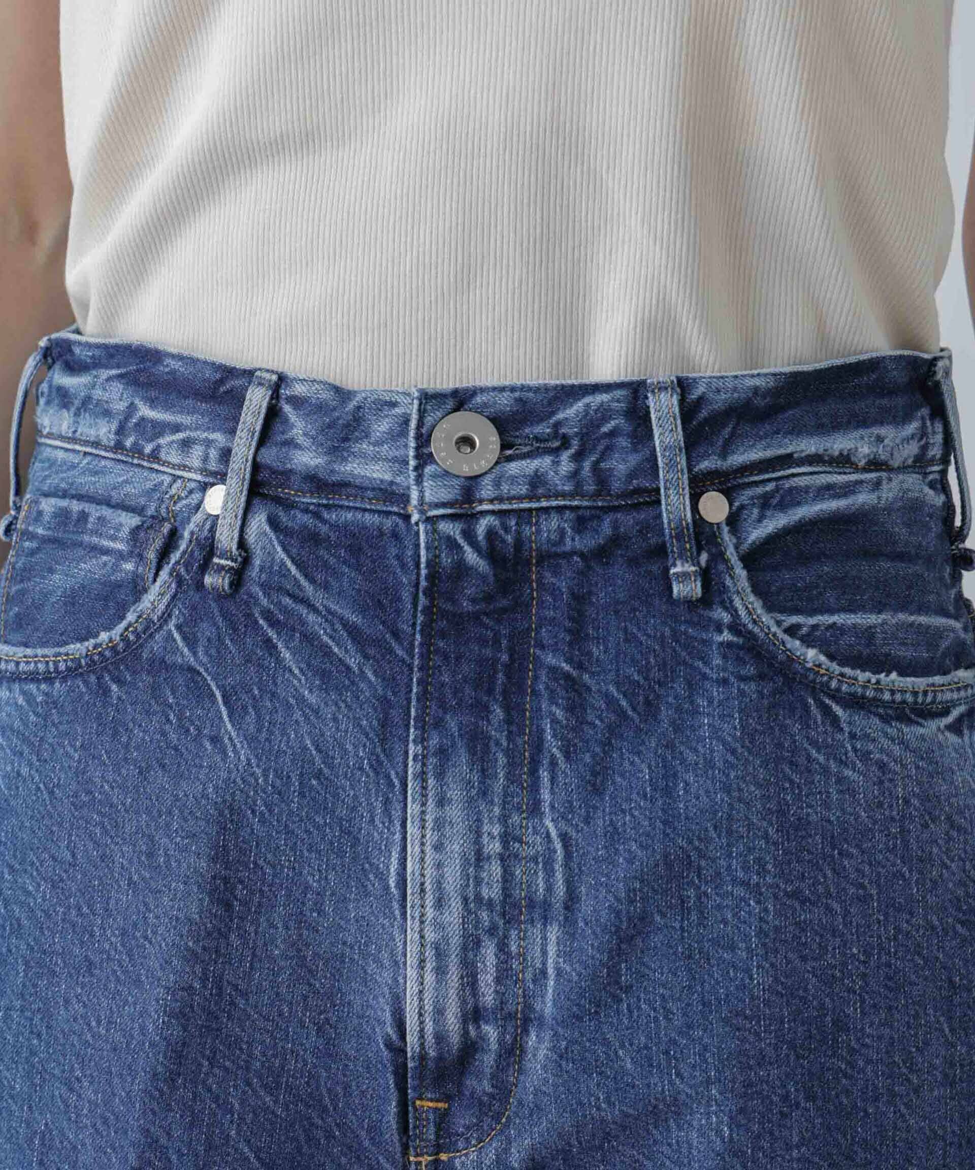 nano･universe「upper hights/THE MISS テーパードデニム」|チノ|