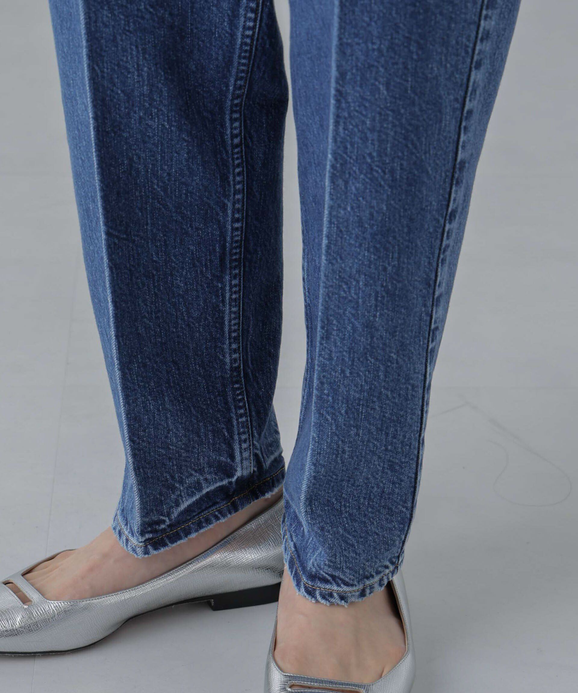 nano･universe「upper hights/THE MISS テーパードデニム」|チノ|