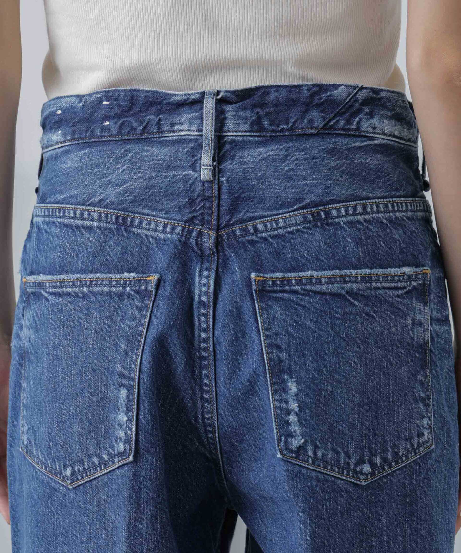 nano･universe「upper hights/THE MISS テーパードデニム」|チノ|