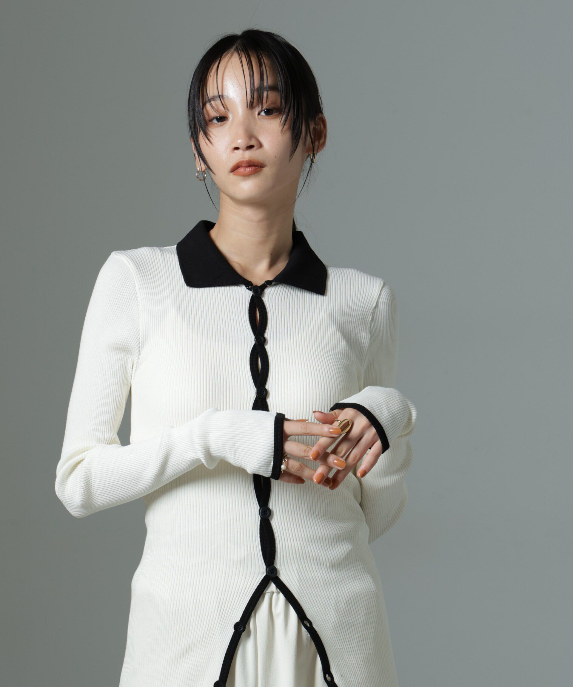 nano･universe「OperaSPORT/LAURA SEAMLESS SHIRT」|Tシャツ・カットソー|ホワイト