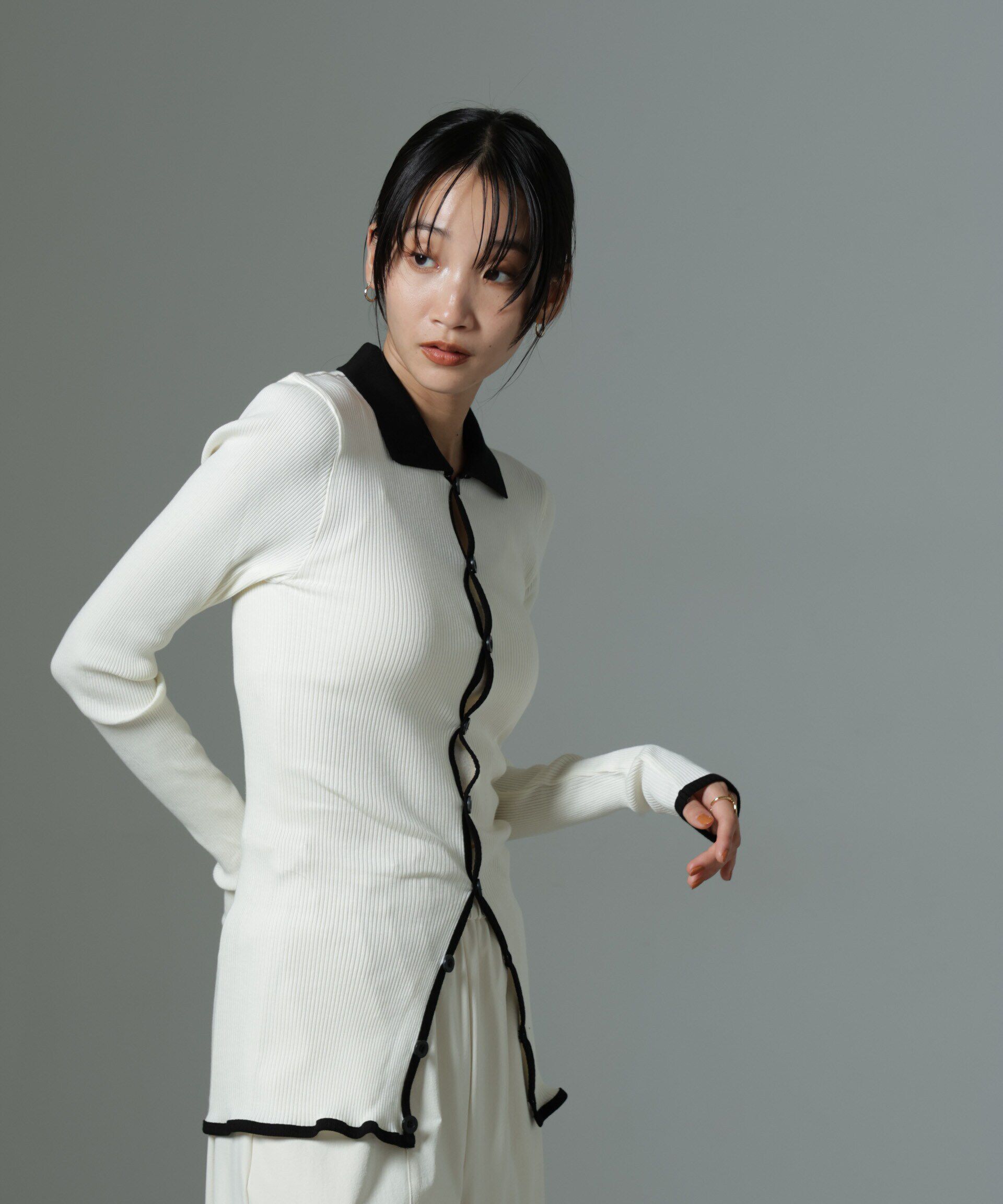 nano･universe「OperaSPORT/LAURA SEAMLESS SHIRT」|Tシャツ・カットソー|