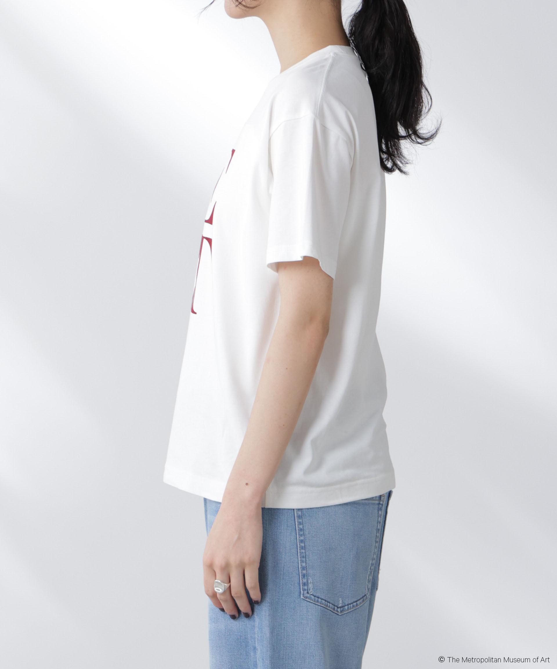 nano･universe「The Met 別注ロゴプリントTシャツ」|Tシャツ・カットソー|