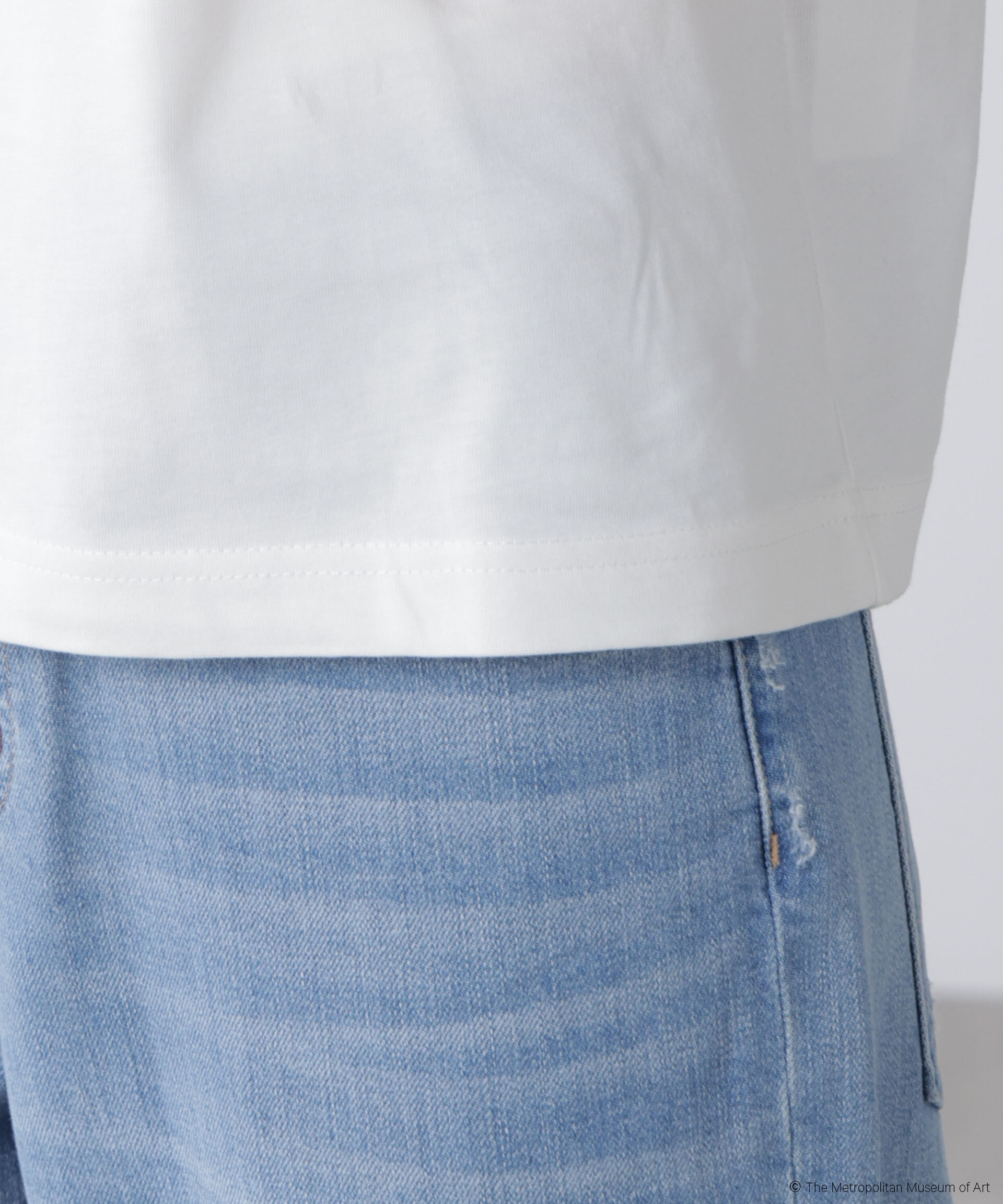 nano･universe「The Met 別注ロゴプリントTシャツ」|Tシャツ・カットソー|