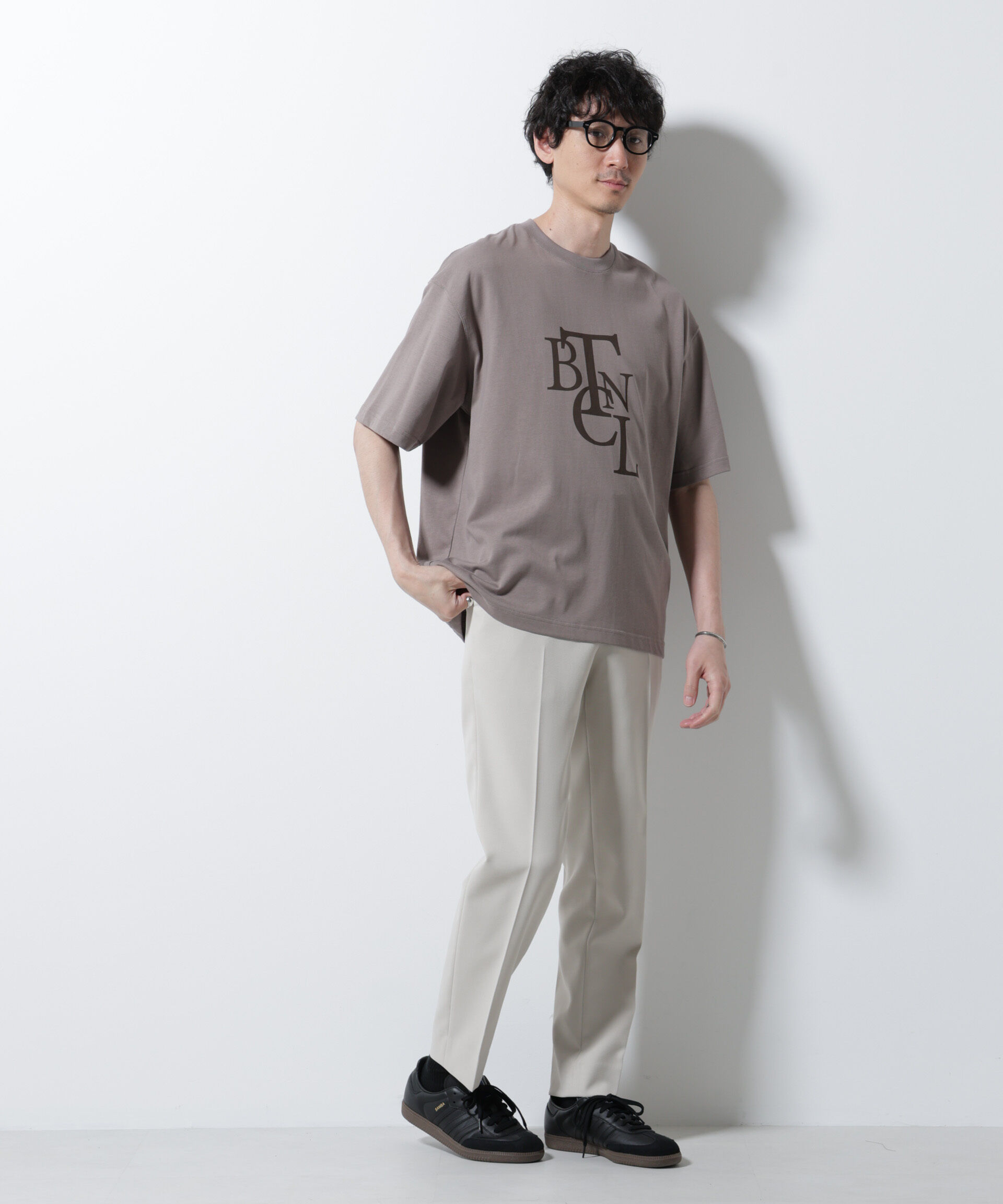 nano･universe「「BOTANICAL」エディトリアル プリントTシャツ」|Tシャツ・カットソー|