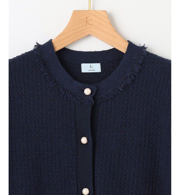 組曲「【WEB限定】ツィードニット 半袖ジャケット」|ニット・セーター|