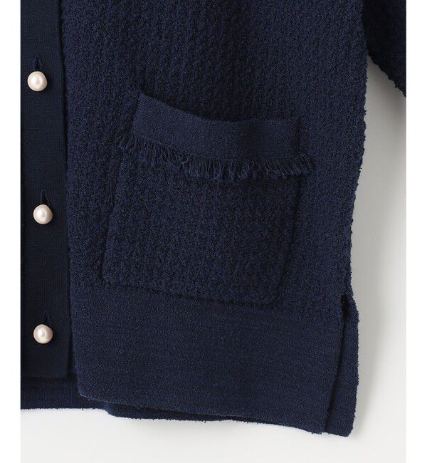 組曲「【WEB限定】ツィードニット 半袖ジャケット」|ニット・セーター|