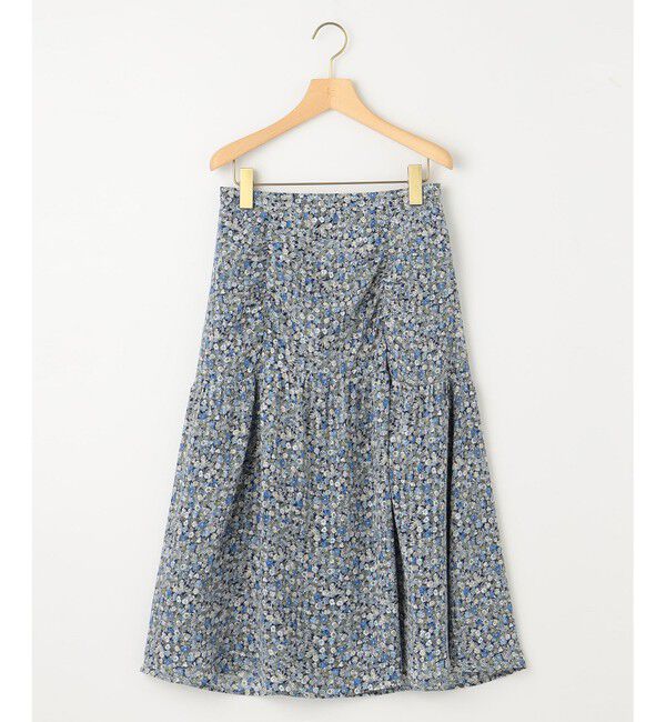 組曲「フラワーレイヤープリント ギャザースカート」|スカート|