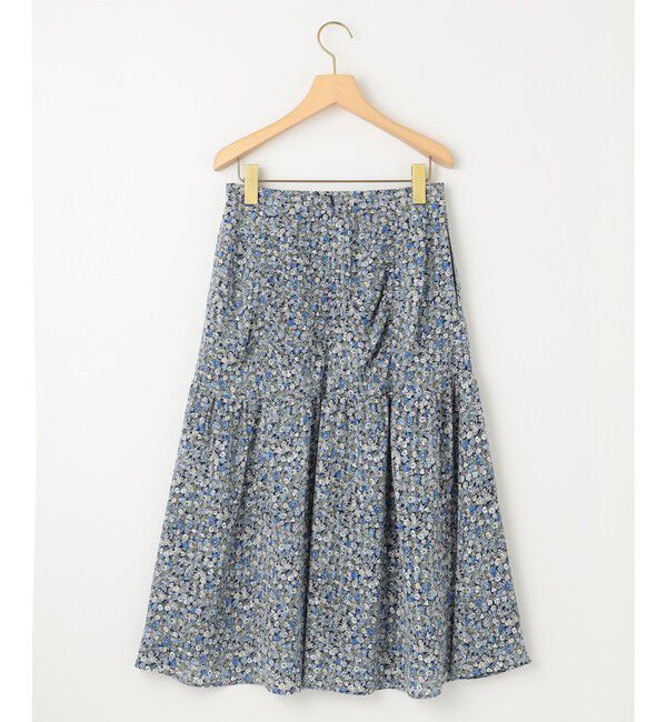 組曲「フラワーレイヤープリント ギャザースカート」|スカート|