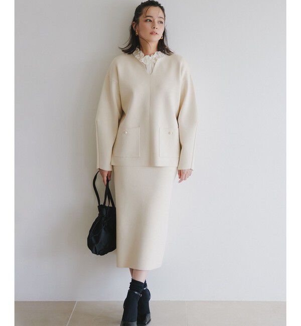 組曲「【加藤ローサさん着用】アンティークオーガンフリル ブラウス」|シャツ・ブラウス|