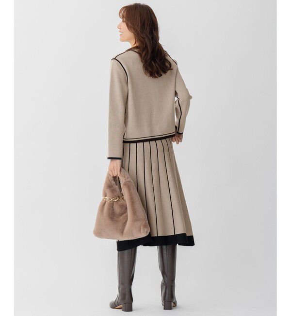 自由区「【ご好評につきWEBのみ新色追加/洗える/マルチウェイ】リバーシブルニット セットアップ」|スーツ|