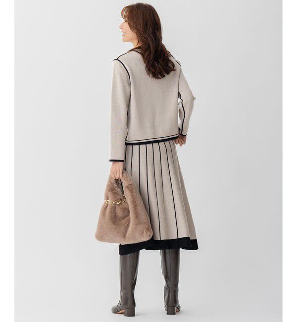 自由区「【ご好評につきWEBのみ新色追加/洗える/マルチウェイ】リバーシブルニット セットアップ」|スーツ|