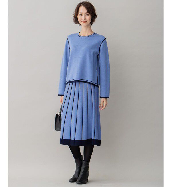 自由区「【ご好評につきWEBのみ新色追加/洗える/マルチウェイ】リバーシブルニット セットアップ」|スーツ|