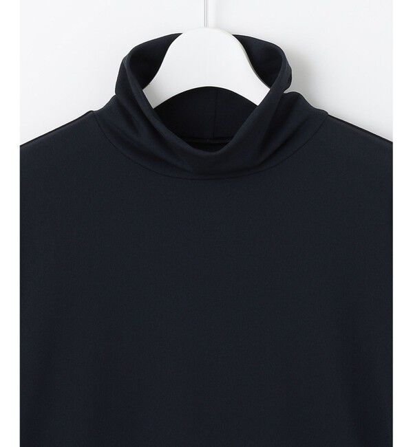 自由区「【洗える】ビンテージパールタートルネック カットソー」|Tシャツ・カットソー|