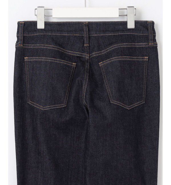 自由区「【洗える】365デニムスリムストレート パンツ」|デニム|