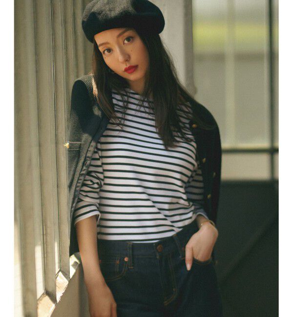 23区「【洗える】Armor-lux スムース ボーダー カットソー」|Tシャツ・カットソー|ｵﾌ&times;ｽﾁｰﾙ