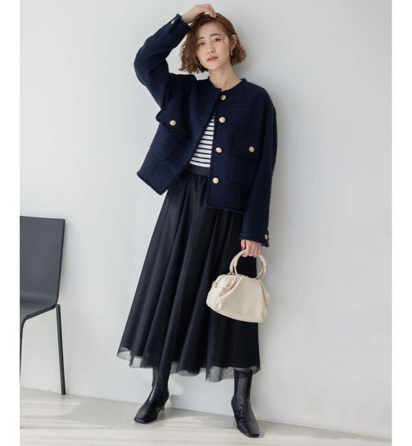 23区「【洗える】Armor-lux スムース ボーダー カットソー」|Tシャツ・カットソー|