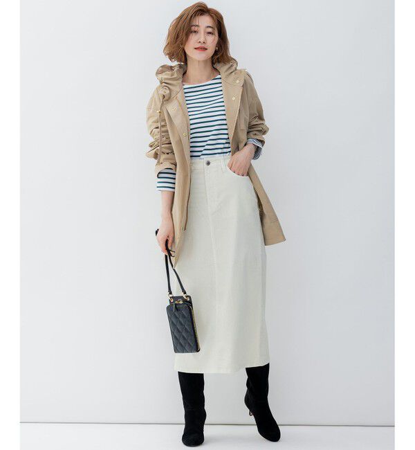 23区「【洗える】Armor-lux スムース ボーダー カットソー」|Tシャツ・カットソー|