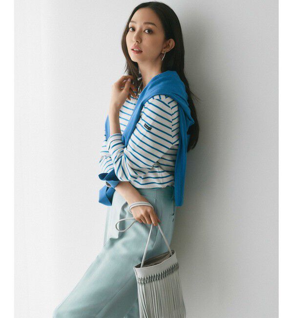 23区「【Oggi4月号掲載/洗える】Armor-lux ボーダー カットソー」|Tシャツ・カットソー|