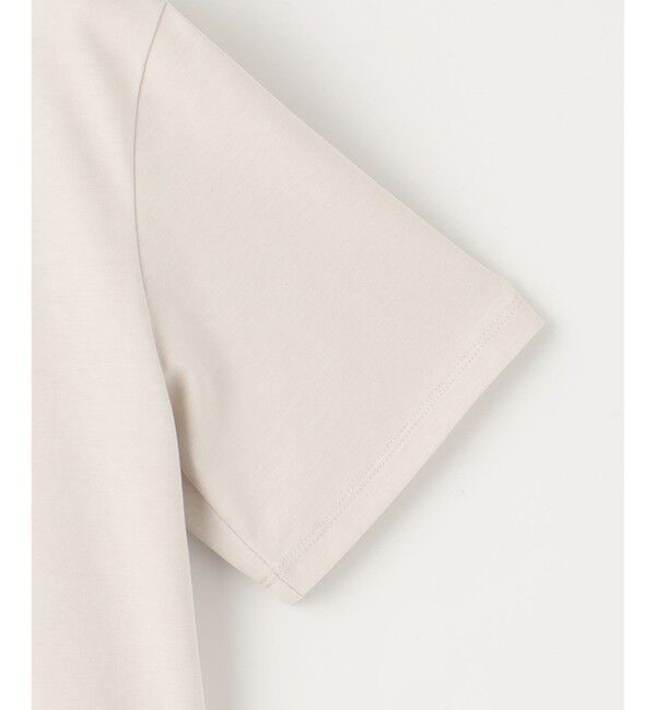 23区「【井波麻里衣さんコラボ】カリグラフィー 刺繍 Tシャツ」|Tシャツ・カットソー|