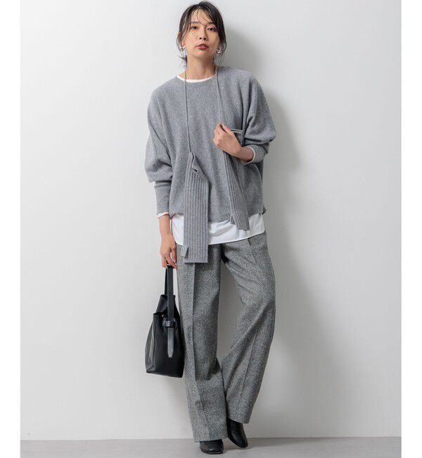 23区「【洗える】ピュアカシミヤ アームウォーマー」|手袋|