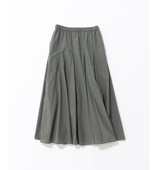 23区「【撥水加工/洗える】ナイロンコットンタフタ フレア スカート」|スカート|