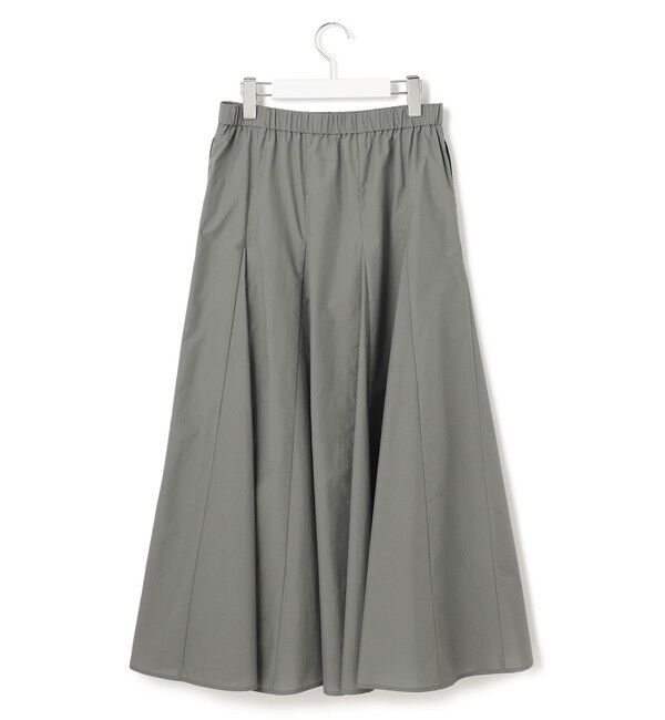 23区「【撥水加工/洗える】ナイロンコットンタフタ フレア スカート」|スカート|