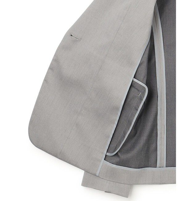 23区「【セットアップ対応/洗える】ストレッチシャンブレー テーラードジャケット」|テーラードジャケット|