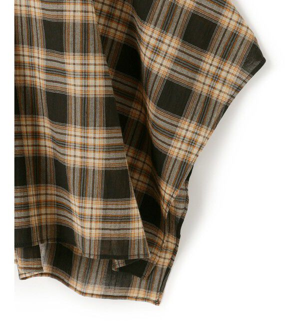 23区「【WEB&一部店舗限定】シアーコットン チェック シャツ」|シャツ・ブラウス|