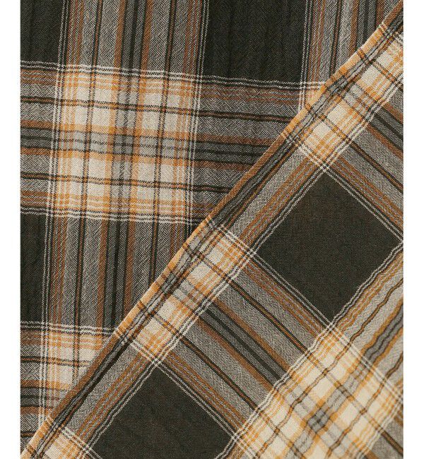 23区「【WEB&一部店舗限定】シアーコットン チェック シャツ」|シャツ・ブラウス|