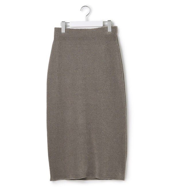 23区「【SLOW/一部店舗限定】ベロア風ニット スカート」|スカート|